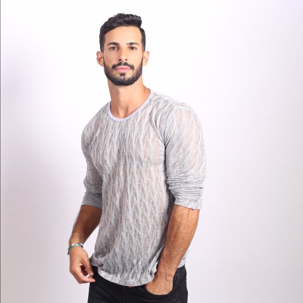 🔥🔥 Men's Roza grey see through 🔥🔥